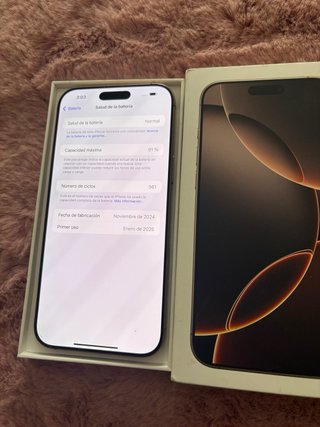 iPhone 16 Pro Max 256GB Dorado