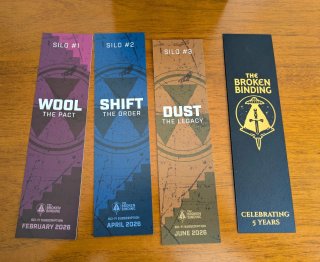 Silo Trilogy Broken Binding - Signed by Hugh Howey