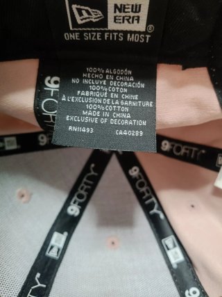 Berretto New Era 9Forty Donna Rosa Polvere