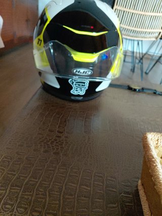 Aleron transparente pasa casco HJC