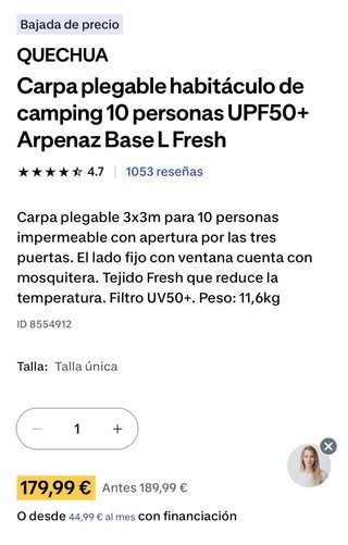 Camping  Decathlon