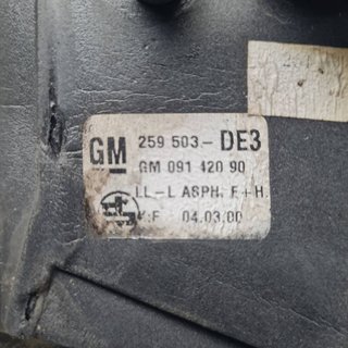 RETROVISOR IZQUIERDO OPEL OPEL ASTRA G BERLINA 1998-2004