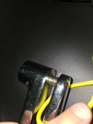 Candado de disco para moto con cable