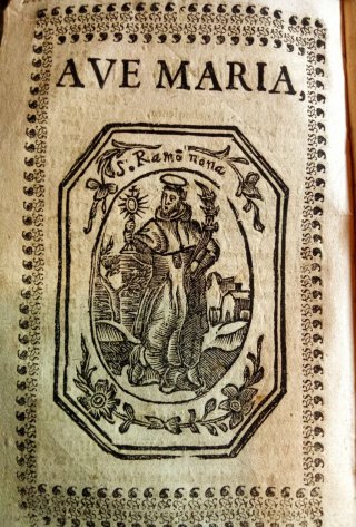 Rarisimo devocionario de 1717.