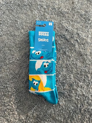 Happy Socks The Smurfs Crew Calze M