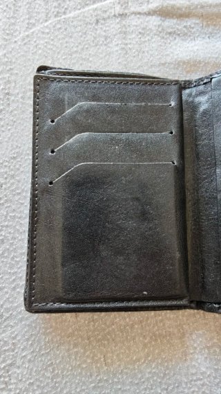 Cartera Piel Nobel Negra Original