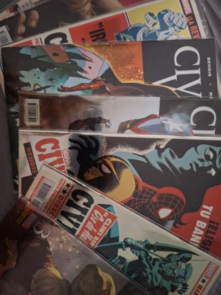 Colección cómics Marvel Civil War 2, 16 grapas