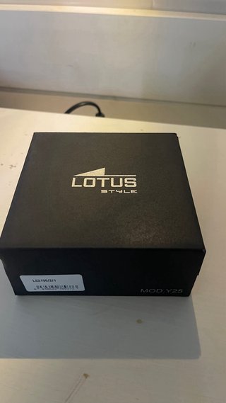 Pulsera Lotus Negra Hombre