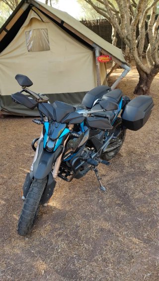 Zontes U1 125 Adventure Negra/Azul