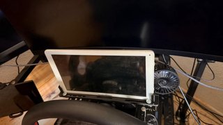 Soporte volante Moza para tablet y móvil