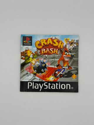 Crash Bash PAL PS1 Completo Manuale