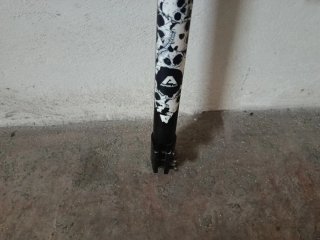 Manillar Scooter Freestyle Negro Calaveras