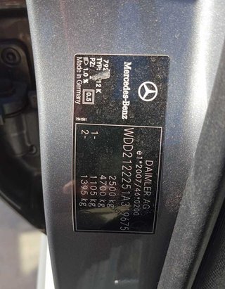 Mercedes-benz amortiguador tras der clase e 486960