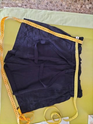 Falda pantalón negra