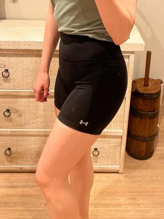 Shorts deportivos Under Armour negros