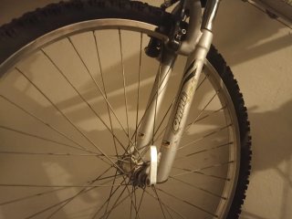 Bicicleta Rockrider Adolescente Blanca