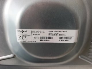 Horno Microondas Whirlpool