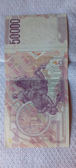 Lira Italiana 50.000 e 10.000