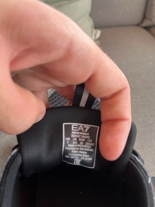 Zapatillas Emporio Armani Negras