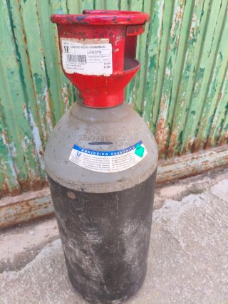 Botella CO2 Ácido Carbónico 12kg vacía