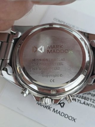Reloj Mark Maddox con Caja y Papeles