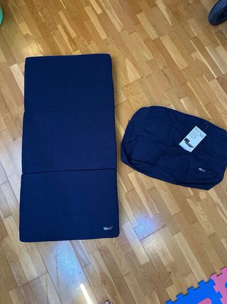 Cuna de viaje + colchón plegable con
