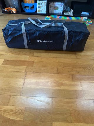 Cuna de viaje + colchón plegable con