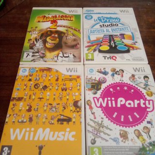 Lote 17 Giochi Wii: Mario, Sonic, Wii Fit