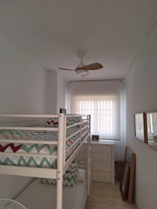 Litera Ikea Blanca Metal y 2 colchones