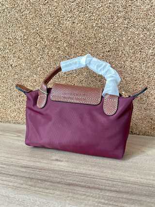 Bolso Longchamp Le Pliage XS Burgundy