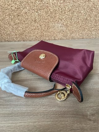 Bolso Longchamp Le Pliage XS Burgundy