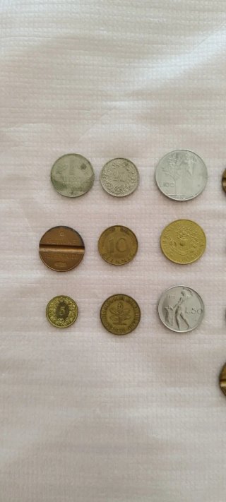 Lotto 34 Monete Miste Vintage Collezionismo