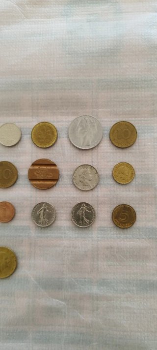 Lotto 34 Monete Miste Vintage Collezionismo