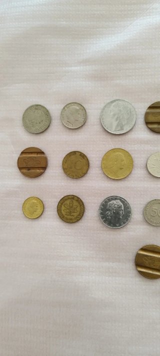 Lotto 34 Monete Miste Vintage Collezionismo