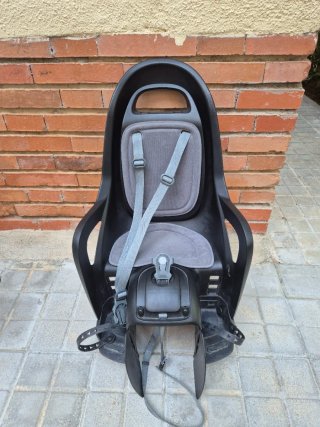 Bicicleta Elops 120 Negra + silla + 3 candados