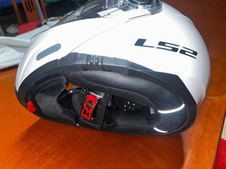 Casco Moto Blanco Ls2