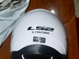 Casco Moto Blanco Ls2