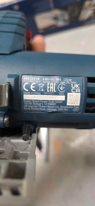 Serra Circular Bosch Professional 12V