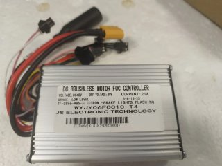 Controladora Motor DC Brushless FOC 48V