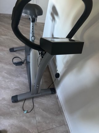 Bicicleta Estática Gris