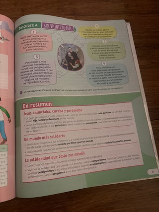 Revuela Religión católica, 5 primaria. Edén