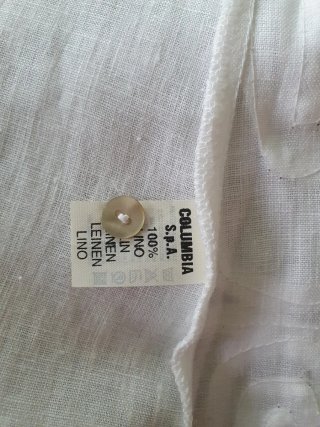 Blusa Lino Mangas 3/4 nueva. Talla S, ver medidas.