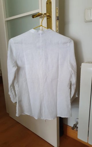 Blusa Lino Mangas 3/4 nueva. Talla S, ver medidas.