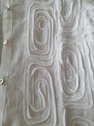 Blusa Lino Mangas 3/4 nueva. Talla S, ver medidas.