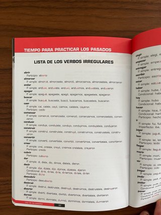 Uso de los pasados