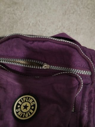 Bolso bandolera Kipling morado