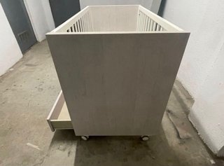 Cuna madera con cajón