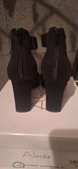 Scarpe tacco alto Alesya nere Tg 38