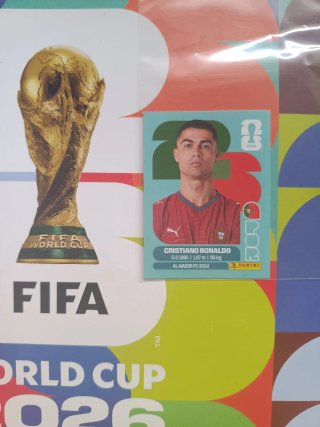 Kylian Mbappe extra sticker & Cristiano Ronaldo