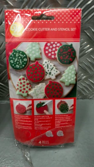 Cortadores y Stencils Galletas Navidad Wilton